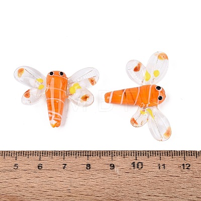 Autumn Handmade Lampwork Beads LAMP-Q031-017-01-1