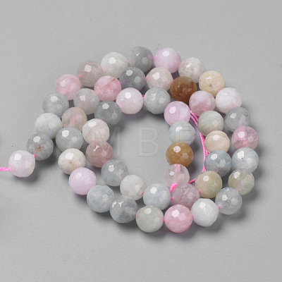 Natural Morganite Beads Strands G-R362-10-1