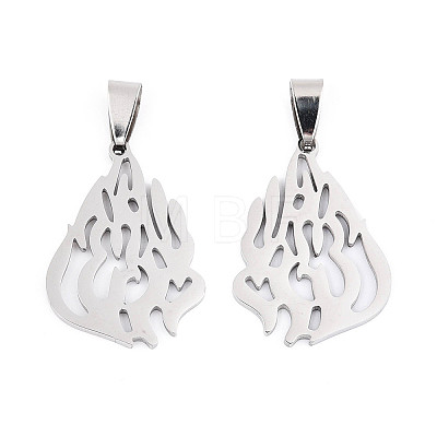 201 Stainless Steel Pendants STAS-T073-32P-1