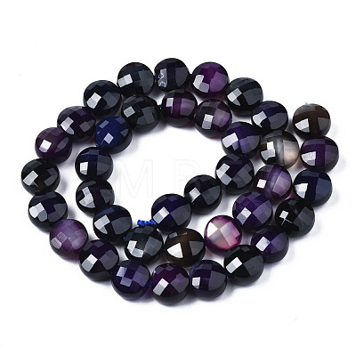 Natural Agate Beads Strands G-S359-366B-1
