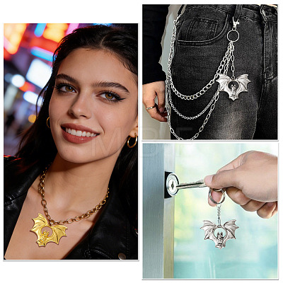 4Pcs 2 Colors Tibetan Style Alloy Pendants FIND-TADJ0001-18-1