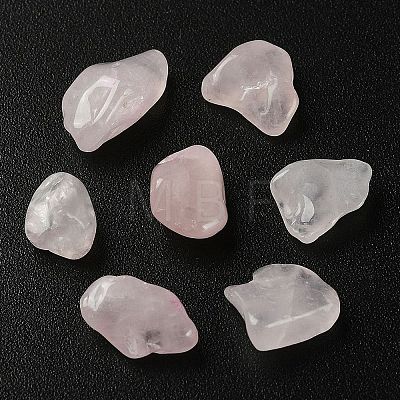 Natural Rose Quartz Chip Beads G-YW0002-10-1