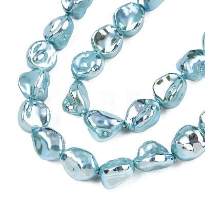 ABS Plastic Imitation Pearl Beads Strands KY-N015-11-A03-1