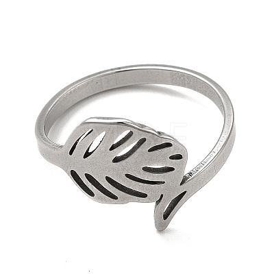 Non-Tarnish 201 Stainless Steel Finger Rings RJEW-G278-30P-1