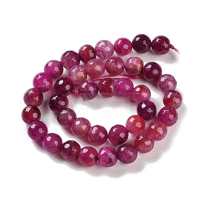 Natural Agate Beads Strands G-M437-C01-01H-1