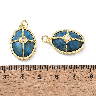 Natural Ripple Jasper Pendants GG-CBAB1AA-01A-G-1