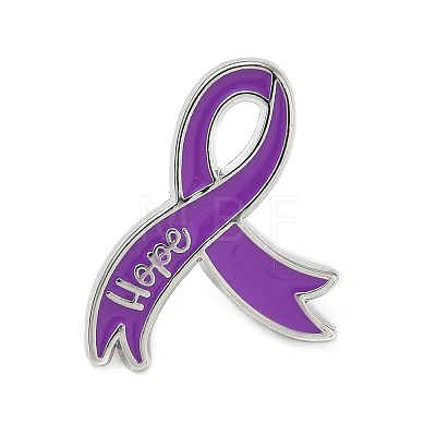 Hope Awareness Ribbon Enamel Pins AL-CBA5093-03D-1
