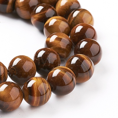 Natural Tiger Eye Beads Strands Z0RQS015-1