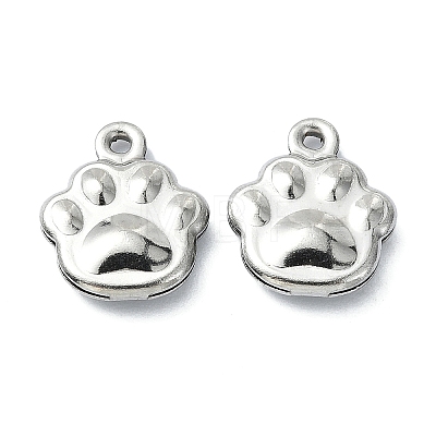 Non-Tarnish 304 Stainless Steel Charms STAS-L024-013P-1