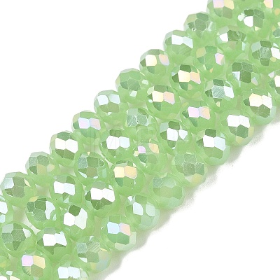 Electroplate Glass Beads Strands LS-EGLA-A044-J6mm-B08-1