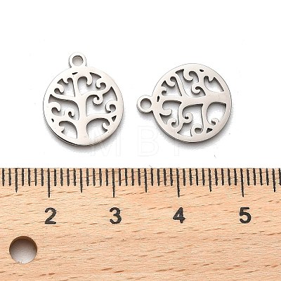 316 Surgical Stainless Steel Pendants STAS-H190-02P-01-1