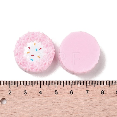 Opaque Resin Imitation Food Decoden Cabochons CRES-L037-15E-1