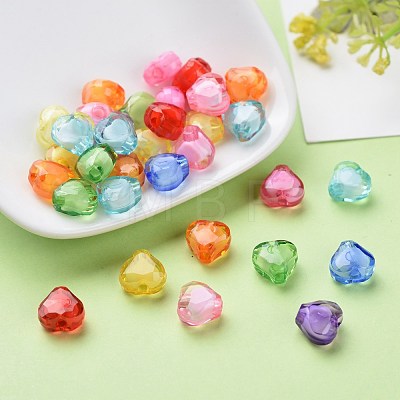 Transparent Acrylic Beads TACR-S114-10mm-M-1