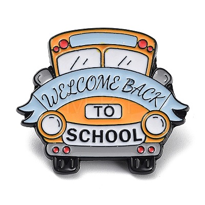 Back to School Theme Enamel Pins JEWB-H019-03EB-03-1