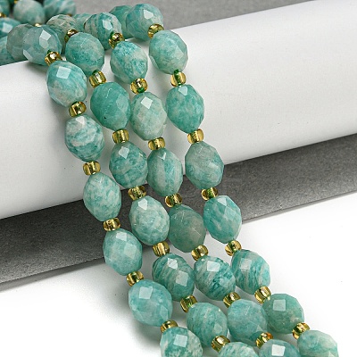 Natural Amazonite Beads Strands G-N342-46-1