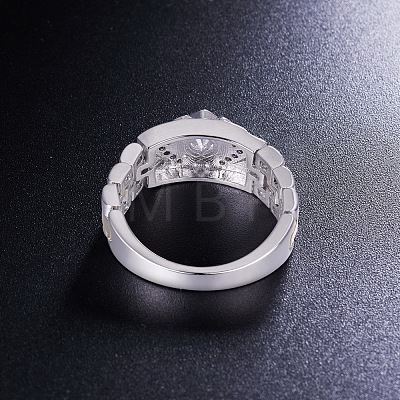 SHEGRACE 925 Sterling Silver Finger Ring JR540A-03-1