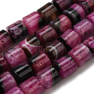Natural Agate Beads Strands G-F820-P01-01G-1