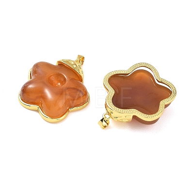 Brass & Resin Pendants KK-A303-04G-01-1