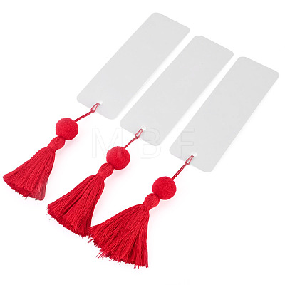 6Pcs Blank Kraft Paper Bookmark AJEW-TADJ0001-31A-1