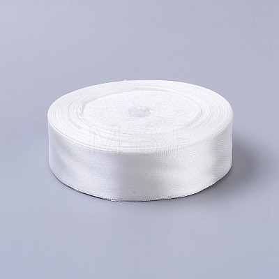 1 inch(25mm) Milk White Satin Ribbon Wedding Sewing DIY X-RC25mmY042-1