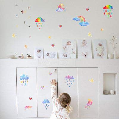 PVC Wall Stickers DIY-WH0228-433-1