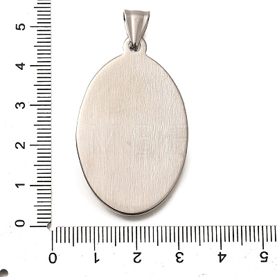 304 Stainless Steel Pendants STAS-A109-06P-1