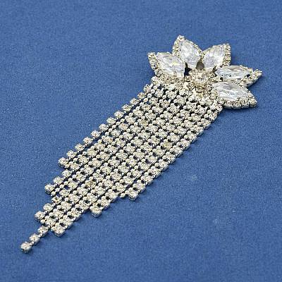 Brass Rhinestone Cabochons KK-I715-09S-01-1