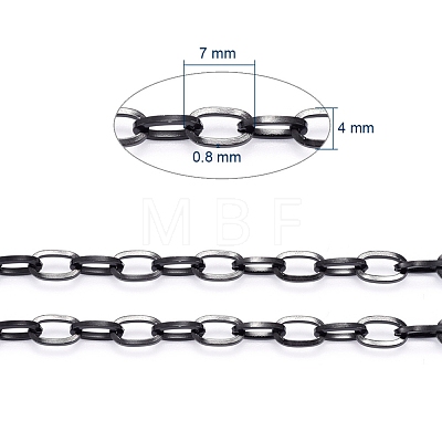 304 Stainless Steel Cable Chains CHS-H007-32B-1