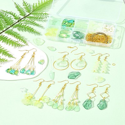 DIY Dangle Earrings Kits DIY-FS0009-02-1