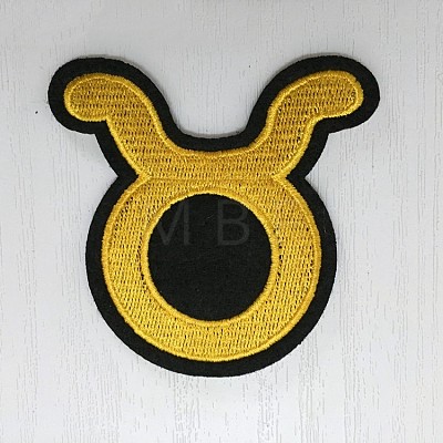 Computerized Embroidery Cloth Iron on/Sew on Patches DIY-O004-06-1-1