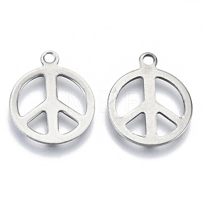201 Stainless Steel Charms STAS-R116-072-1