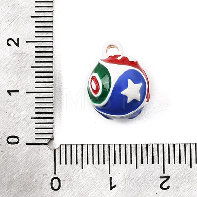 Alloy Enamel Pendants AL-CBAA4B4-03-1