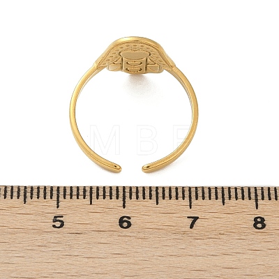 304 Stainless Steel Adjustable Cuff Rings RJEW-Q015-01G-D-1