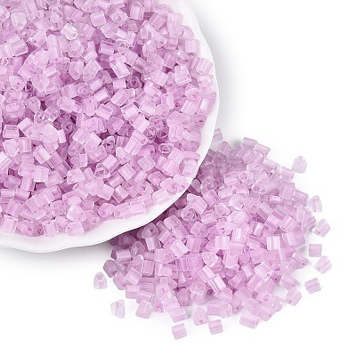 FGB Grade A Frosted Glass Seed Beads SEED-Q040-04A-06-1