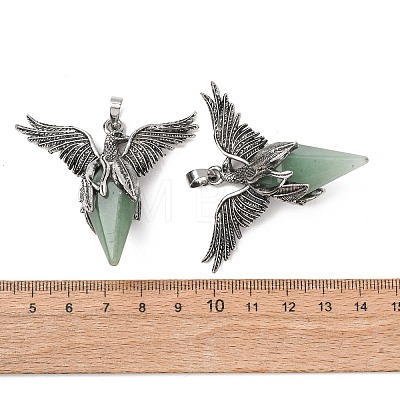 Natural Green Aventurine Pendants GG-C001-02H-1