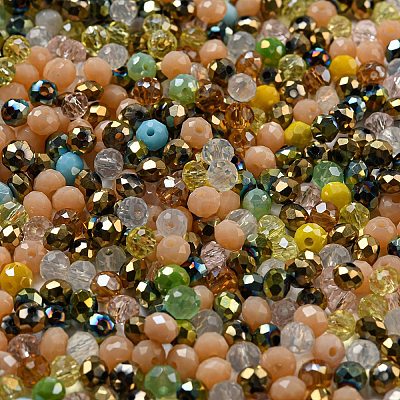 Transparent Glass Beads GLAA-G116-04C-1