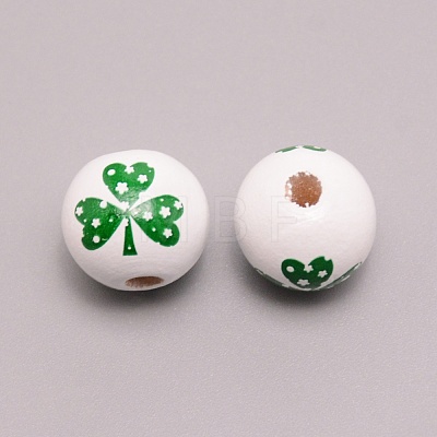 Wooden Beads WOOD-WH0015-88-1