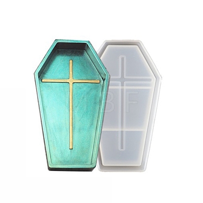 Halloween Theme Coffin Box Silicone Molds SIMO-PW0001-262-1
