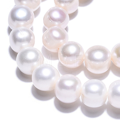 Natural Cultured Freshwater Pearl Beads Strands PEAR-N013-08E-1