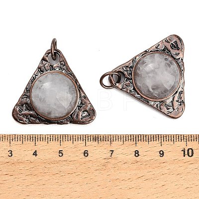 Natural Quartz Crystal Pendants GG-CBACC2B-04R-01-1