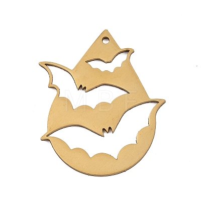 Halloween 201 Stainless Steel Pendants LS-STAS-Z155-01C-G-1