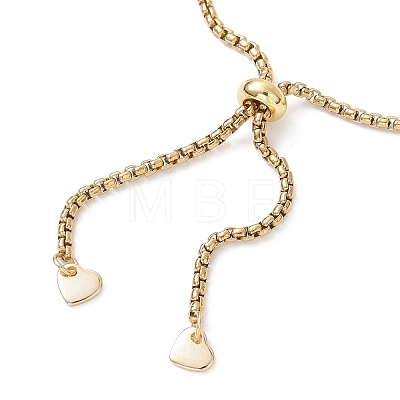 3Pcs 3 Styles 304 Stainless Steel Cable Chain & Venetian Chain & Rolo Chain Slider Bracelet Making AJEW-JB01463-1