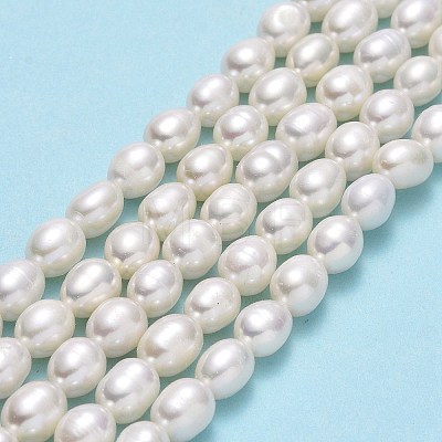 Natural Cultured Freshwater Pearl Beads Strands PEAR-J006-17D-1