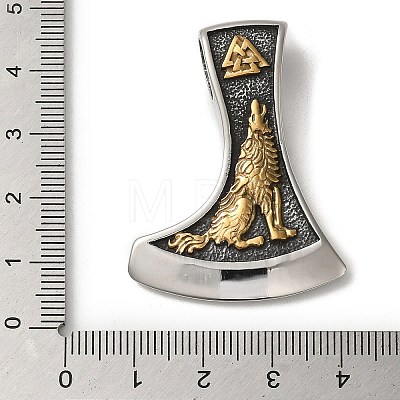 Viking 304 Stainless Steel Pendants STAS-Z059-04AS-1