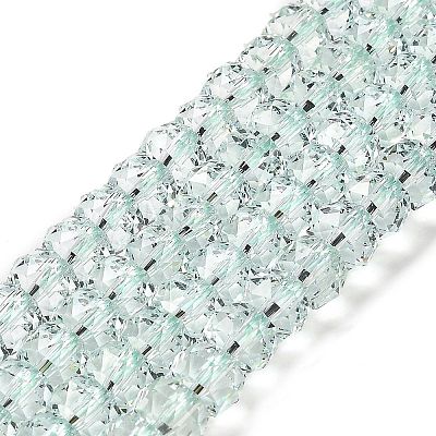 Transparent Glass Beads Strands EGLA-K071-01L-1