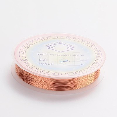 Copper Jewelry Wire CW0.6mm014-1