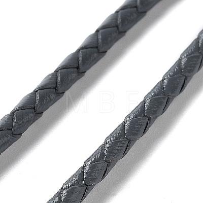 Braided Leather Cord VL3mm-8-1