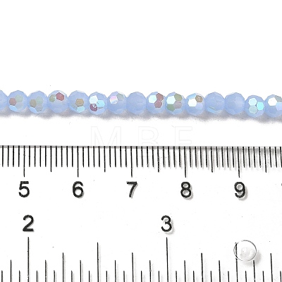 Imitation Jade Glass Beads Strands EGLA-A035-J4mm-L03-1