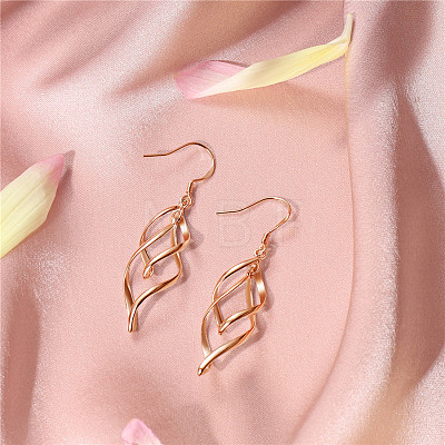 SHEGRACE Brass Dangle Earrings JE888B-1