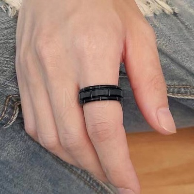 Titanium Steel Finger Rings for Unisex WG511F1-07-1